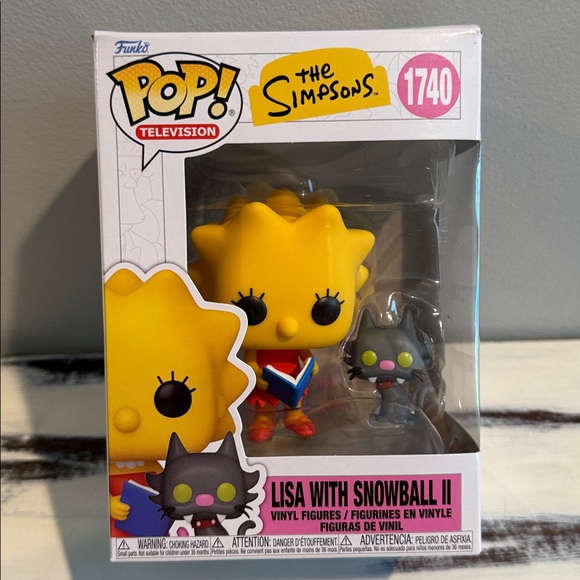 Funko Other - Funko Pop #1740 The Simpsons Lisa and Snowball II